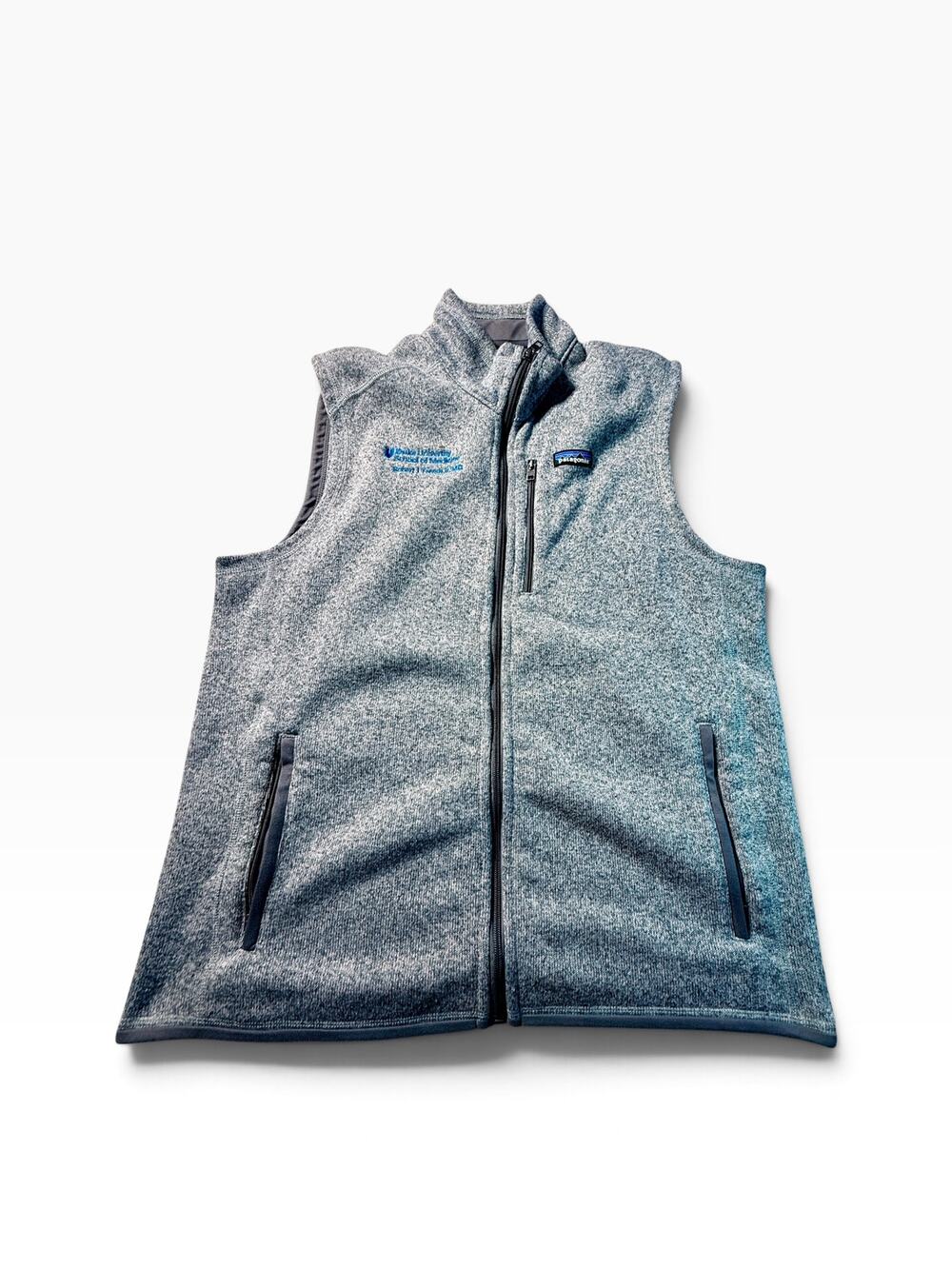 Patagonia Better Sweater Vest Men’s Gray Duke University Medicine Full Zip 25882